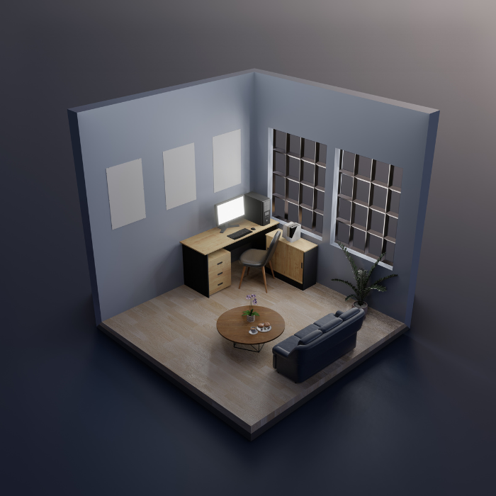 Qué es un render 3D